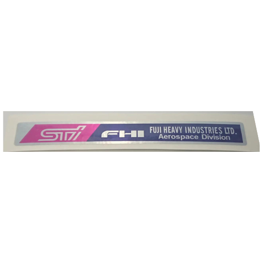 Aerospace Division Carbon Fibre Strut Bar Sticker